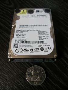 The new hard drive